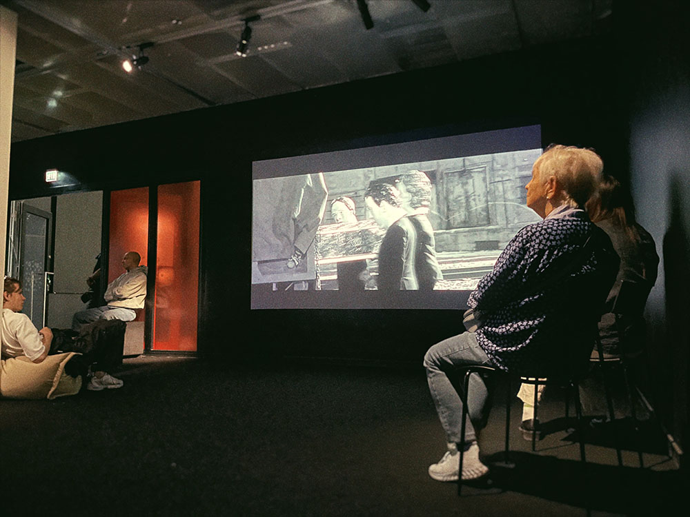 Video room in Fotografiska Stockholm