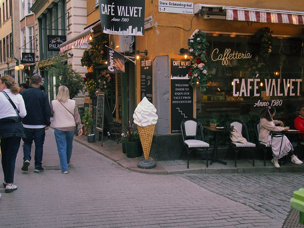 Café Valvet in Gamla Stan